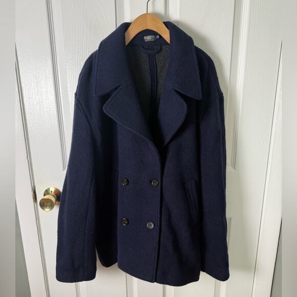 Faherty Atlantic Knit Peacoat Navy L - Picture 2 of 8